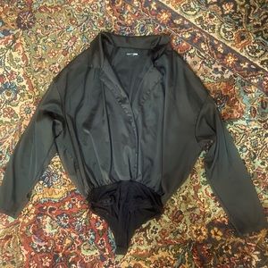 Satin bodysuit